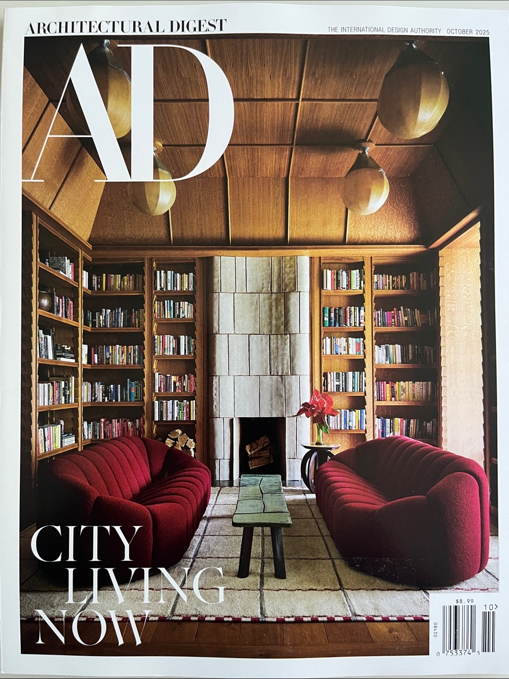 Architectural Digest Magazine October 2025.